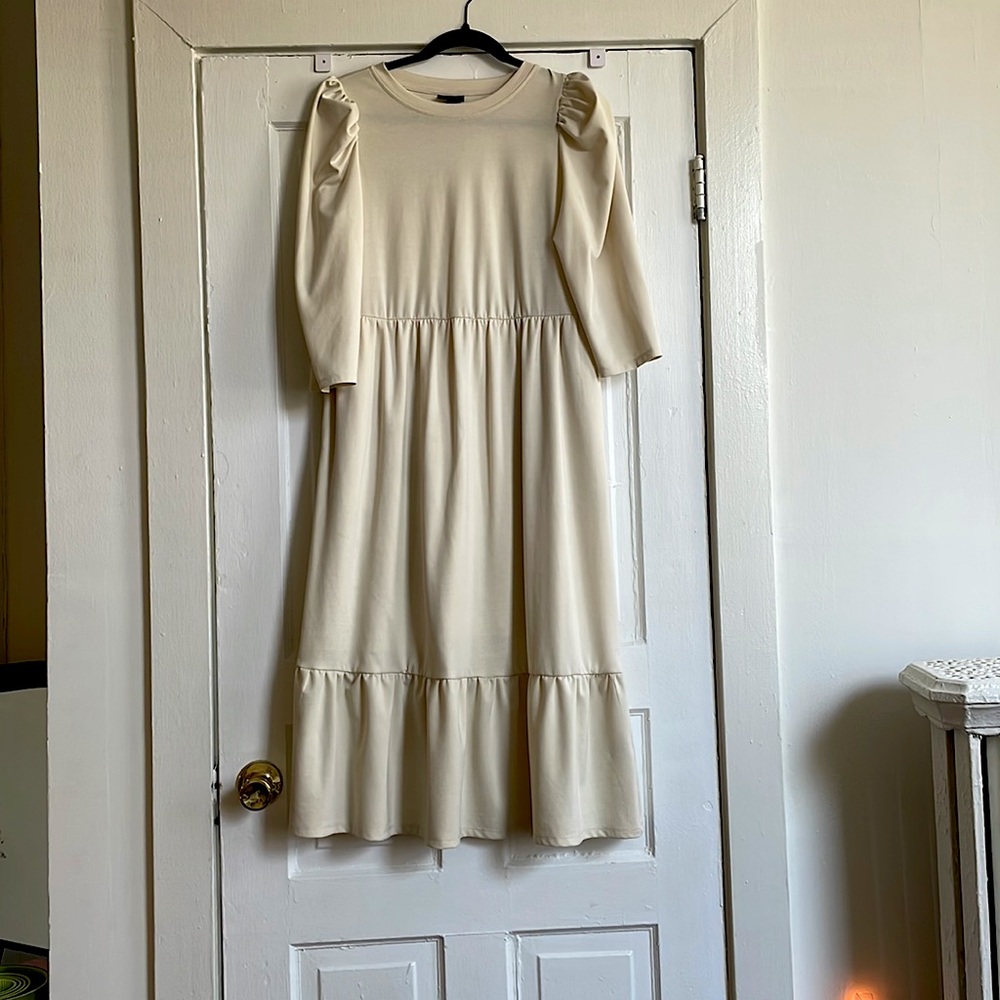Cream Maxi Dress